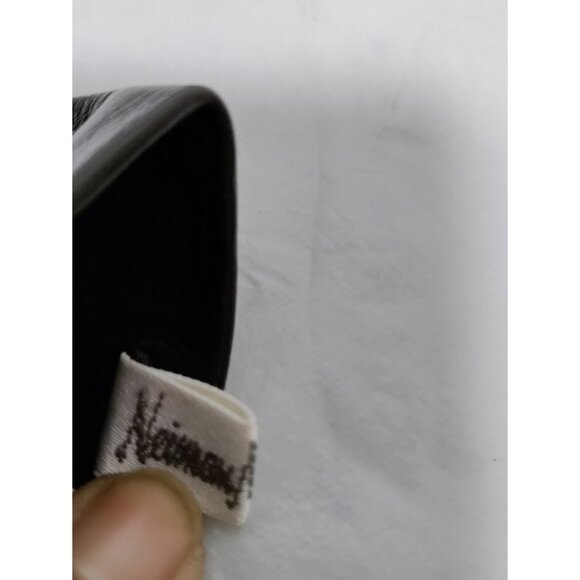 Neiman Marcus Brown Leather Gloves Silk Lined Luxury Vintage Equestrian Womens 7 - Picture 4 of 10